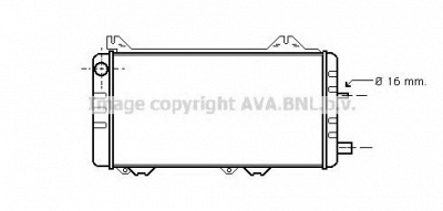AVA QUALITY COOLING fd2097 -  Радиатор, охлаждение двигателя